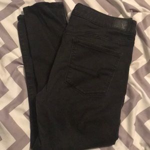 American Eagle high rise jegging crop